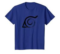 Naruto Shippuden Distressed Anti-Leaf Village Simbolo Anime Maglietta
