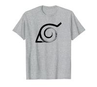 Naruto Shippuden Distressed Anti-Leaf Village Simbolo Anime Maglietta