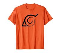 Naruto Shippuden Distressed Anti-Leaf Village Simbolo Anime Maglietta