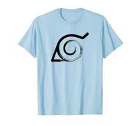 Naruto Shippuden Distressed Anti-Leaf Village Simbolo Anime Maglietta