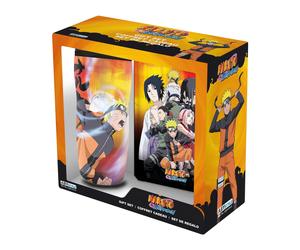 Naruto Shippuden Gift Set Mug Tumbler + Notebook ABYSTYLE