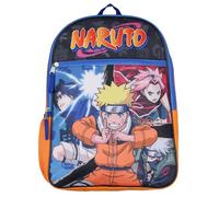 Naruto Shippuden Group Fight Pose Sasuke Sakura Uzumaki zaino scuola viaggio