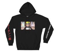 Naruto Shippuden Ichiraku Ramen Con Maniche Stampate Felpa Unisex
