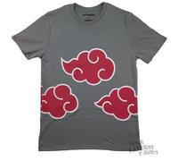 Naruto Shippuden Itachi T-Shirt Adulto Anti Leaf Clouds Akatsuki Licenziata