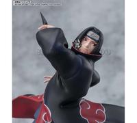 Bandai Tamashii Nations Naruto Shippuden Extra Battle Pvc Itachi Uchiha The Light & Dark Of The Mangekyo Sharingan 24 Cm Statue Nero