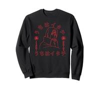 Naruto Shippuden Itachi Uchiha sharingan contorni anime Felpa