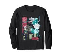 Naruto Shippuden Kakashi Training Montage Anime Maglia a Manica