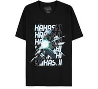 Naruto Shippuden - Kakashi Uomo T-Shirt Nero Regular L Nero