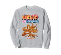 Naruto Shippuden Kurama Nine-Tails with Show Logo Anime Felpa