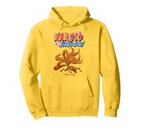 Naruto Shippuden Kurama Nine-Tails with Show Logo Anime Felpa con Cappuccio