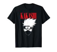 Naruto Shippuden Logo Kakashi alto Maglietta