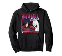 Naruto Shippuden Madara Uchiha Modifica anni '90 Felpa con Cappuccio