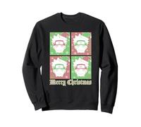 Naruto Shippuden Merry Christmas Pop Art Grid Holiday Anime Felpa