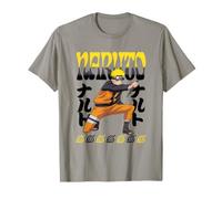 Naruto Shippuden Naruto Uzumaki Kneeling Anime Maglietta