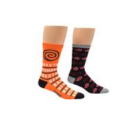 Naruto Shippuden Nascosto Foglia Village Akatsuki Nuvole Anime 2 Pack Calzini