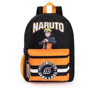 Naruto Shippuden Nero Front Printed Zaino Unisex Bambini