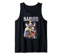 Naruto Shippuden Ninja Group Modern Collage Photo Anime Canotta