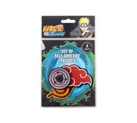 Grupo Erik: Set Toppe Termoadesive Naruto Shippuden - Set 3 Toppe adesive per Tessuti, Patch Personalizzate,Regalo Anime, Naruto Gadget