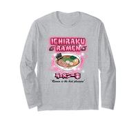 Naruto Shippuden Pink Airbrush Ramen Bowl Anime Maglia a Manica