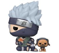 naruto shippuden - pop funko vinyl figure 1338 kakashi w/dogs 9cm ga excl
