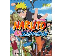 Naruto Shippuden Posterkalender 2025: Monatskalender mit 12 großen Farbmotiven