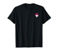 Naruto Shippuden Sasuke Uchiha Icon Front and Back Anime Maglietta