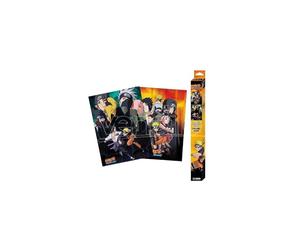 Naruto Shippuden Set 2 Poster Ninjas 52 x 38 Abystyle
