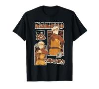 Naruto Shippuden Uzumaki Shinobi Collage with Kanji Anime Maglietta