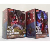 NARUTO Shippuden VIBRATION STARS UCHIHA MADARA & SENJU HASHIRAMA Bandai set di 2