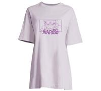 Naruto shippuden Wonashibt002 Camicia da Notte, Lilla, XXL Donna