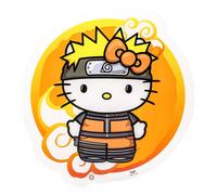 Naruto Shippuden X Hello Kitty Led Wall Lampada Light Hello Kitty Naruto 30 Cm T