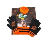 Naruto Snood, Cappello E Guanti Set Pierrot