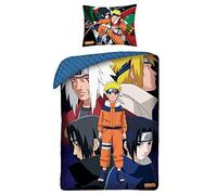 Naruto Uzumaki Copripiumino Singolo 140x200 + Federa 65x65 100% Cotone