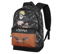 Naruto Weapons-Fan HS Backpack 2.2, Black, 31 x 44 cm, Capacity 24 L