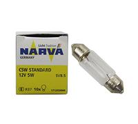 10x Lampadina 17125 C5W 12V SV8,5 NARVA