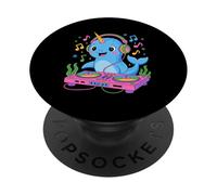 Narvalo Dj Suona La Musica PopSockets PopGrip Adesivo