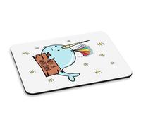 Narvalo Non Un Unicorno PC Computer Mouse Pad - Divertente Magico