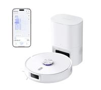 NARWAL Freo S Robot Aspirapolvere Lavapavimenti, 8000Pa, Pulizia Efficace a 8N, Stazione di Svuotamento Automatica da 3.5L, Navigazione Laser LDS e Mappatura 3D, Controllo Remoto via APP