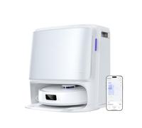 NARWAL Freo Z10 Robot Aspirapolvere e Lavapavimenti con sistema anti-groviglio, 15.000Pa, Lavaggio 75°C, Asciugatura, Sollevamento auto, Autosvuotamento, Evita ostacoli, Per peli animali