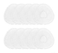 NARWAL - Panni in microfibra lavabili per robot aspirapolvere Freo X10 Pro / YJCC027, riutilizzabili, per mantenere l'igiene del pavimento, disponibili in confezione da 4 o 10 (10 pezzi)