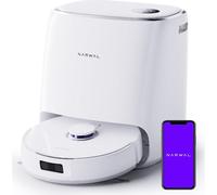 NARWAL Robot Aspirapolvere Lava e Aspira Autonomia 210 Min Potenza 8200 Pa Capacità Acqua Pulita 4,5L colore Bianco - FREO X ULTRA WH