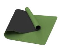 Narwhal Tappetino da yoga in TPE antiscivolo, misura L, XXL, 190 x 100 x 0,6 cm, spessore 6 mm, per esercizi in palestra e pilates, fitness e allenamento (verde/nero, 190 x 100 x 0,6 cm)