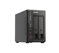 NAS assemblato QNAP Tower TS-253E-8G 32TB (2x16TB) con HDD WD Red PRO NEW