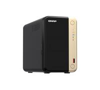 NAS assemblato QNAP Tower TS-264-8G 4TB (2x2TB) con HDD Seagate Exos
