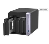 NAS assemblato QNAP TS-432X-4G 64TB (4x16TB)con HDD WD Red PRO NEW