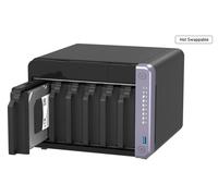NAS assemblato QNAP TS-632X-4G 24TB (6x4TB)con HDD Seagate Exos