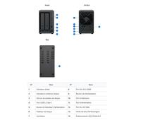 NAS assemblato Synology DS725+ 24TB (2x12TB)con HDD Synology HAT Entreprise NEW