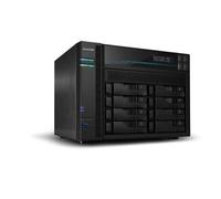 NAS ASUSTOR AS6510T X 10SLOT 3.5"/2.5">NO HD< QC 2.1GHZ-8GB DDR4 -2P 2.5GBE 2P 1