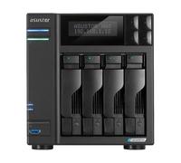 NAS ASUSTOR AS6704T V2 X 4HDD/SSD 3.5"/2.5"SATA3 6GB/S -NO HD- QC 2.0GHZ-4GB DDR