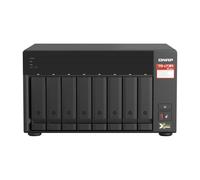 QNAP TS-873A NAS Tower Ryzen Embedded V1500B 8 GB DDR4 0 TB QNAP Turbo System Nero